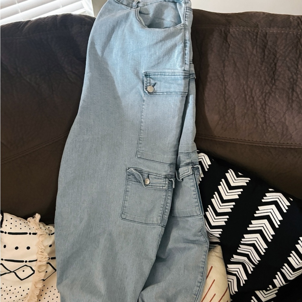 Almost Famous Denim Cargo Pants